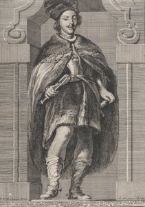 Porträt des Kardinalinfanten Ferdinand von Österreich, 1728 von Anton Joseph von Prenner