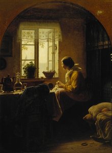 Am Fenster von Anton Laurids Johannes Dorph