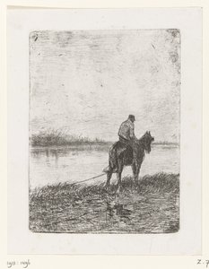 Treidelpfad von Anton Mauve