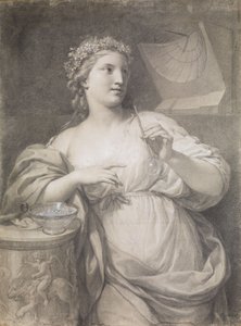 Griechische Tänzerin von Anton Raphael Mengs