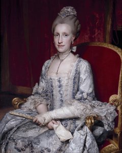 Porträt der Infantin Maria Luisa von Spanien 1745-1792, Heilige Römische Kaiserin, 1770 von Anton Raphael Mengs