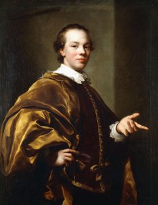 Porträt von John, 7. Earl of Galloway, Dreiviertellänge, ca. 1758 von Anton Raphael Mengs