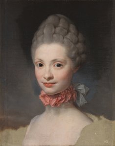Porträt von Maria Luisa von Parma als Prinzessin von Asturien, 1765 von Anton Raphael Mengs