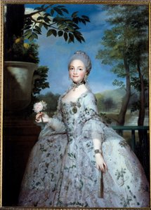 Porträt von Maria Luise von Parma, Prinzessin von Asturien
