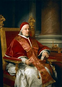 Porträt von Papst Clemens XIII. Rezzonico