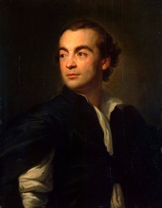 Porträt des Kunsthistorikers und Archäologen Johann Joachim Winckelmann von Anton Raphael Mengs