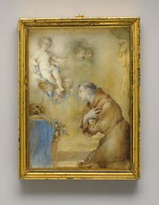 Die Vision des heiligen Antonius von Padua von Anton Raphael Mengs
