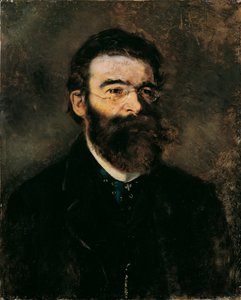 Der Internist Professor Samuel Stern (?) von Anton Romako