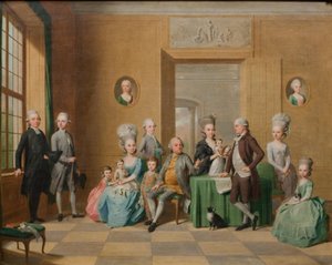 Die Familie Souchay von Anton Tischbein