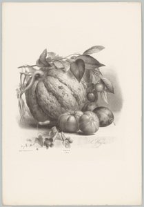 Kürbis, Tomaten und Kirschen