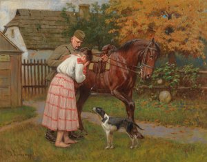 Die Abreise von Antoni Piotrowski