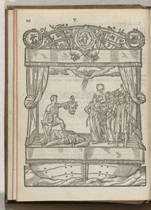 Die Darstellung des Mariacransken: David mit dem Kopf von Goliath, 1577 von Antoni van Leest