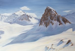 Alpine Schatten, 2000 von Antonia Myatt