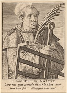 S. Laurentius Märtyrer von Antonie Wierix