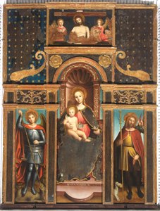 Polyptychon Unserer Lieben Frau der Tröstung von Antonio Brea