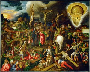 Das Geheimnis der Passion, der Auferstehung und der Himmelfahrt Christi von Antonio Campi