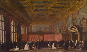 Empfang ausländischer Botschafter im Dogenpalast, Venedig, ca. 1765-80