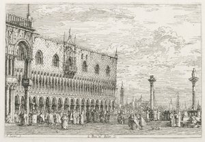 Ansichten: Der Verkündigungsstein in Venedig