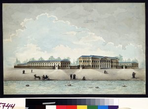 Ansicht des Pashkov-Palastes in Moskau von Antonio Canoppi