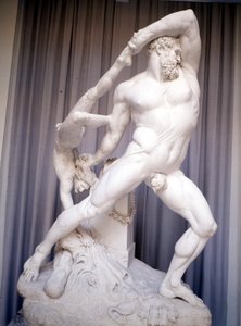 Herkules und Lycas