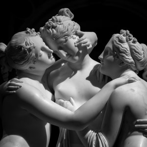 Antonio Canovas Statue Die drei Grazien, 2019 von Antonio Canova