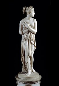Venere Italica (Venus) - Marmorstatue (h. 172 cm) von Antonio Canova von Antonio Canova