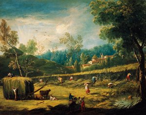 Der Sommer, von Antonio Diziani (1737-1797)