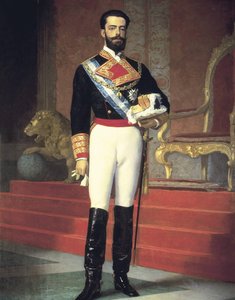Amadeus von Savoyen Aosta, Amadeus I., König von Spanien (Öl auf Leinwand) von Antonio Gisbert