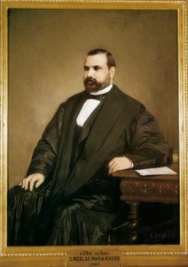 Porträt von Nicolas Maria Rivero (1814-1878), spanischer Politiker und Führer der Demokratischen Partei