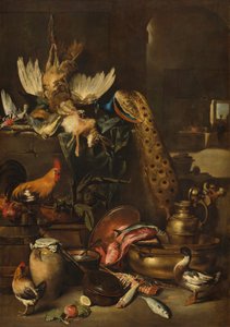 Die Speisekammer, wahrscheinlich ca. 1650-1660