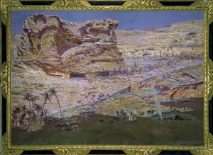 Die Höhle der Propheten (Libanon) von Antonio Munoz Degrain