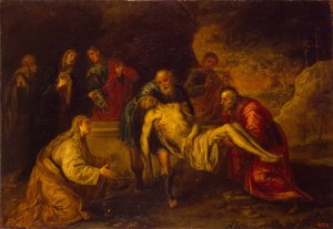Die Grablegung Christi, zwischen 1640 und 1650 von Antonio Pereda y Salgado de