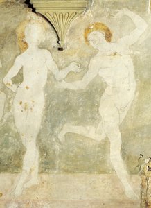 Tanzender Akt (Detail) von Antonio Pollaiuolo