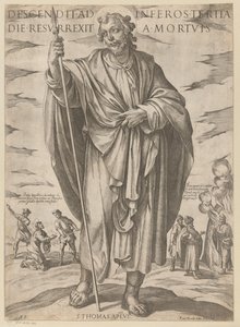 Der heilige Thomas von Antonio Tempesta