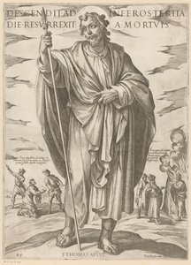 Der heilige Thomas von Antonio Tempesta