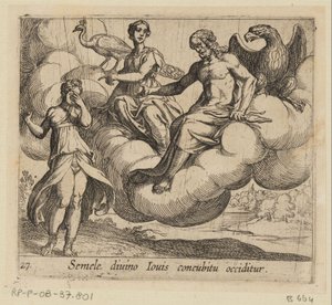 Der Wunsch von Semele von Antonio Tempesta