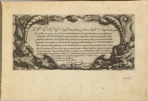Frontispiz: Widmung an Pietro Strozzi