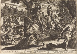 Jakob tötet Absalom, den Sohn von König David