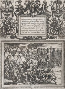 Tafel 12: Illustration zu Canto XII, aus Torquato Tassos 
