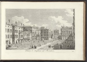 Campo Santo Stefano, Venedig von Antonio Visentini