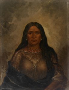 Chan-ku-wash-te-mine Gute Straßenfrau, ca. 1887 von Antonio Zeno Shindler