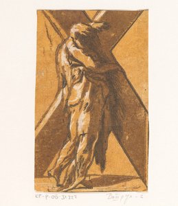 Heiliger Andreas (Christus und die zwölf Apostel) von Antonio da Trento (attributed to)