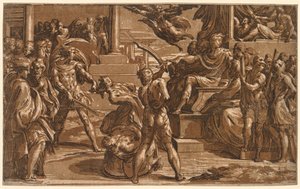 Das Martyrium von St. Peter und St. Paul von Antonio da Trento