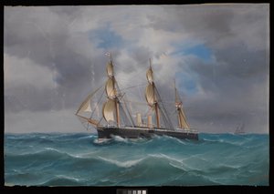 H.M.S. Alexander Flaggschiff der Mittelmeerflotte von Antonio de Simone