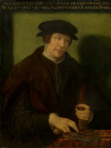 Porträt eines Almosengebers von Antwerpen von Antwerp 16th Century