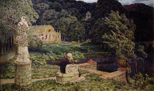Im alten Park. Alles in der Vergangenheit, 1926 von Apollinari Mikhailovich Vasnetsov