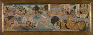Die Abenteuer des Odysseus, 143545 von Apollonio di Giovanni di Tommaso