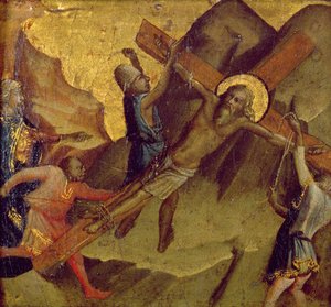Das Martyrium des Heiligen Andreas von Arcangelo di Cola da Camerino