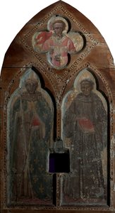 St. Louis von Toulouse und St. Antonius von Padua mit St. Stephan von Aretino Luca Spinello or Spinelli