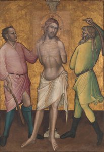 Die Geißelung, ca. 1395-1400 von Aretino Luca Spinello or Spinelli